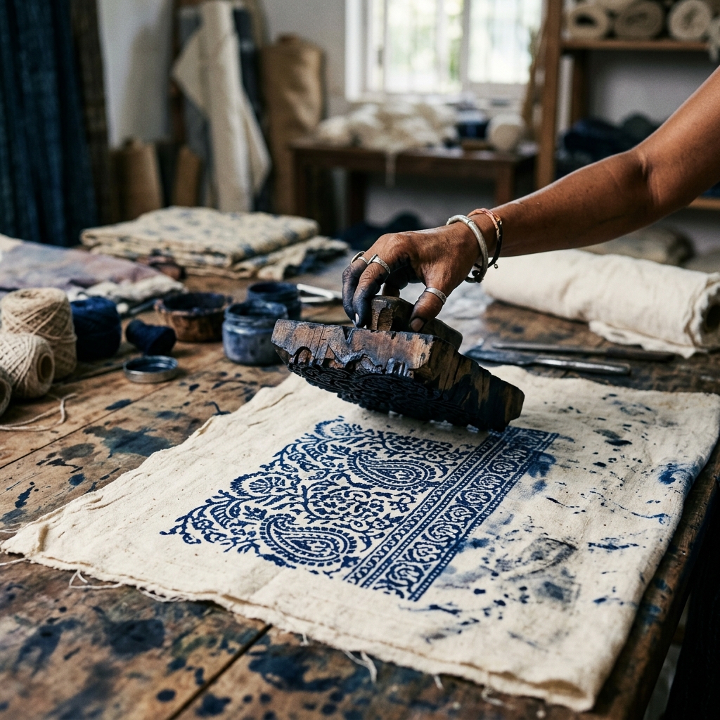 Traditional Block Print