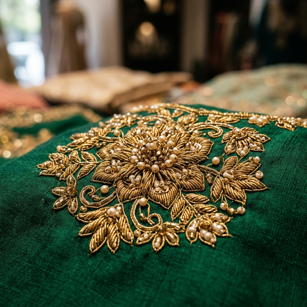 Royal Zardosi Goldwork